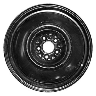 Factory Steel® - Black 18x4 Steel Factory Wheel