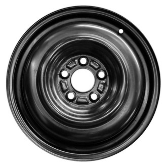 Factory Steel® - Black 17x4 Steel Factory Wheel