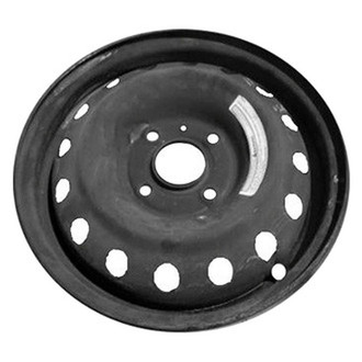 Factory Steel® - 16-Hole Black 15x4 Steel Factory Wheel