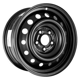 Factory Steel® - 15-Hole Black 16x7 Steel Factory Wheel