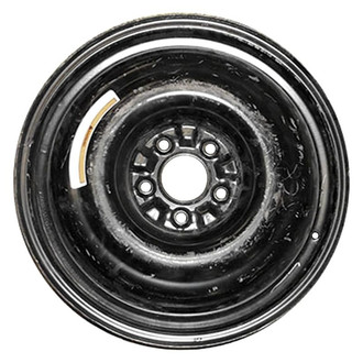 Factory Steel® - Black 17x4 Steel Factory Wheel