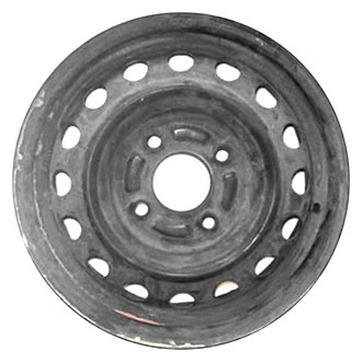 Factory Steel® - 16-Hole Black 14x5 Steel Factory Wheel
