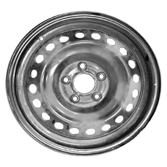 Factory Steel® - 20-Hole Black 16x6.5 Steel Factory Wheel