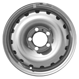 Factory Steel® - 16-Slot 15x5.5 Steel Factory Wheel