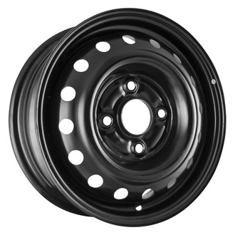 Factory Steel® - 16-Hole Black 14x5 Steel Factory Wheel