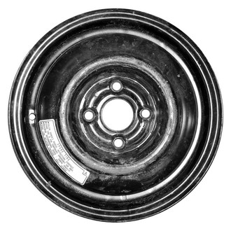 Factory Steel® - Black 13x4 Steel Factory Wheel