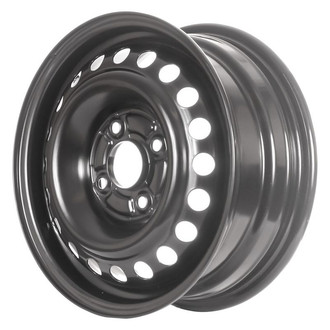Factory Steel® - 20-Hole Black 15x6 Steel Factory Wheel