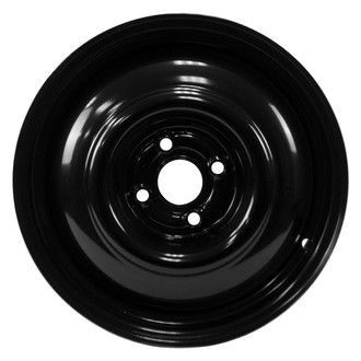 Factory Steel® - Black 15x4 Steel Factory Wheel