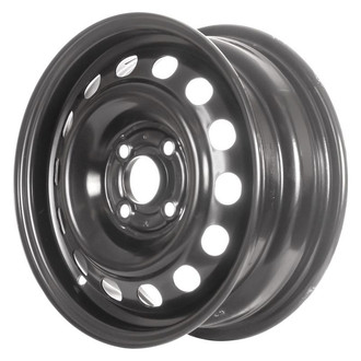 Factory Steel® - 14-Hole Black 14x5.5 Steel Factory Wheel