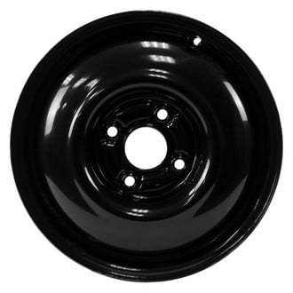 Factory Steel® - Black 15x4 Steel Factory Wheel