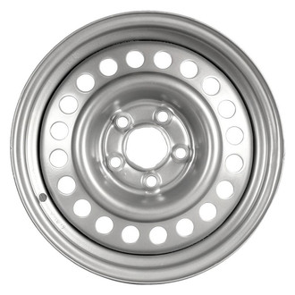 Factory Steel® - 20-Hole Silver 16x6.5 Steel Factory Wheel