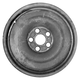 Factory Steel® - Black 17x4 Steel Factory Wheel