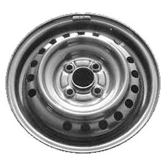 Factory Steel® - 17-Hole Black 14x5.5 Steel Factory Wheel