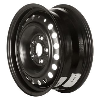 Factory Steel® - 20-Hole Black 16x6.5 Steel Factory Wheel