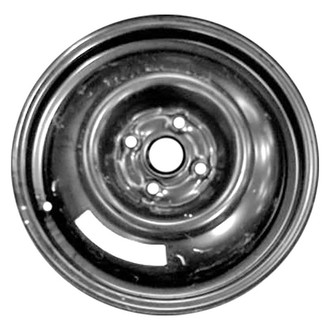 Factory Steel® - Black 15x4 Steel Factory Wheel