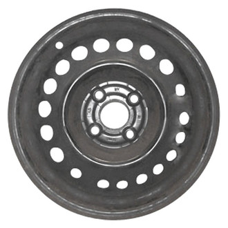 Factory Steel® - 19-Hole Black 15x6 Steel Factory Wheel