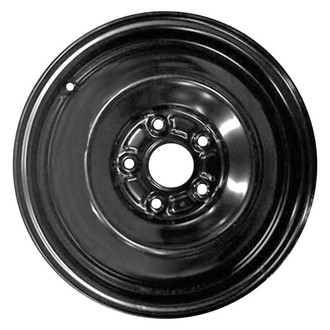 Factory Steel® - Black 16x4 Steel Factory Wheel