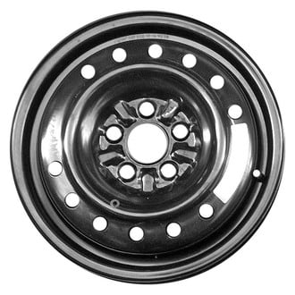 Factory Steel® - 12-Hole Black 16x4 Steel Factory Wheel