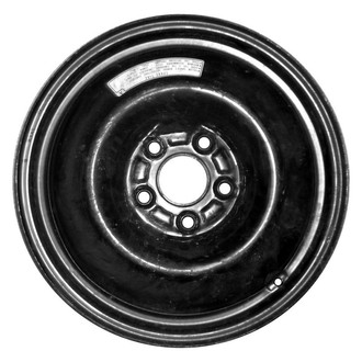 Factory Steel® - Black 16x4 Steel Factory Wheel