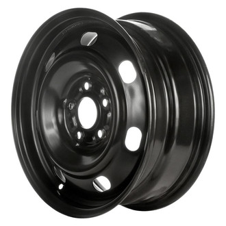 Factory Steel® - 7-Hole Black 16x6.5 Steel Factory Wheel