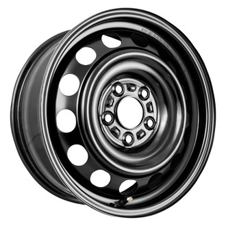 Factory Steel® - 14-Hole Black 16x6.5 Steel Factory Wheel