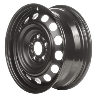 Factory Steel® - 14-Hole Black 16x6.5 Steel Factory Wheel