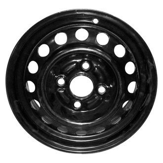 Factory Steel® - 16-Hole Black 13x5 Steel Factory Wheel