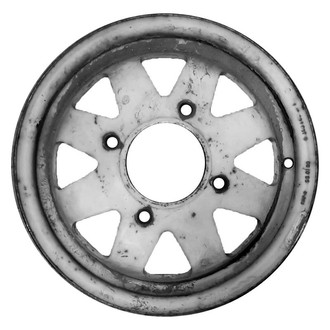 Factory Steel® - 8 I-Spoke Silver 13x5 Steel Factory Wheel