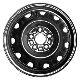 Factory Steel® - 11-Hole Silver 14x5 Steel Factory Wheel