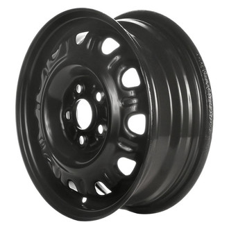 Factory Steel® - 11-Hole Black 14x5 Steel Factory Wheel