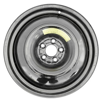 Factory Steel® - Black 17x4 Steel Factory Wheel