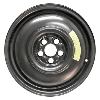 Factory Steel® - Black 17x4 Steel Factory Wheel
