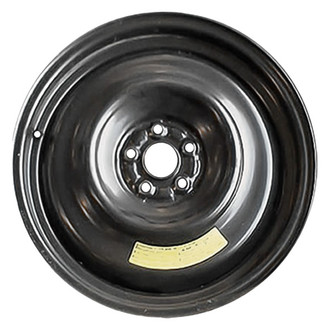 Factory Steel® - Black 17x4 Steel Factory Wheel