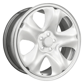 Factory Steel® - 5-Spoke Silver 17x7 Steel Factory Wheel