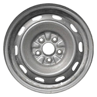 Factory Steel® - 10-Hole Silver 14x5.5 Steel Factory Wheel