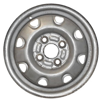 Factory Steel® - 7-Hole Silver 13x4.5 Steel Factory Wheel