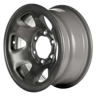 Factory Steel® - 6 I-Spoke Silver 15x7 Steel Factory Wheel