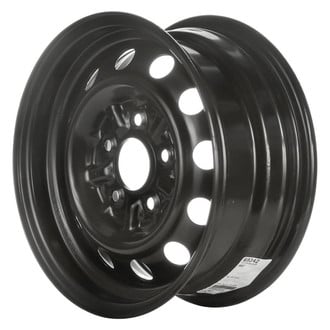 Factory Steel® - 12-Hole Black 14x6 Steel Factory Wheel