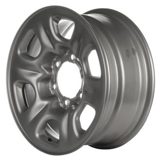 Factory Steel® - 6 I-Spoke Silver 16x7 Steel Factory Wheel