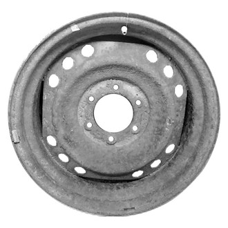 Factory Steel® - 12-Hole Black 17x7.5 Steel Factory Wheel