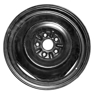 Factory Steel® - 4-Slot Black 17x4 Steel Factory Wheel