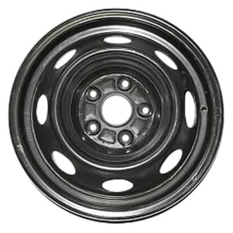 Factory Steel® - 8-Hole Black 15x6 Steel Factory Wheel