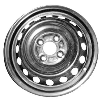 Factory Steel® - 16-Hole Black 14x5 Steel Factory Wheel