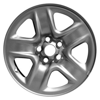 Factory Steel® - 5-Spoke Silver 17x6.5 Steel Factory Wheel