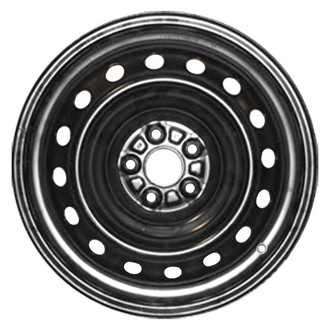 Factory Steel® - 16-Hole Black 15x6 Steel Factory Wheel