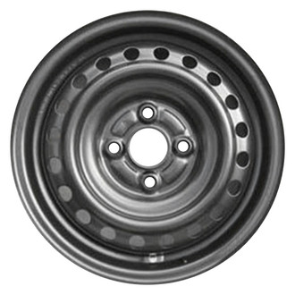 Factory Steel® - 20-Hole Black 16x5 Steel Factory Wheel