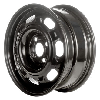 Factory Steel® - 7-Hole Black 14x6 Steel Factory Wheel
