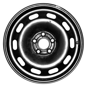 Factory Steel® - Black 15x6 Steel Factory Wheel