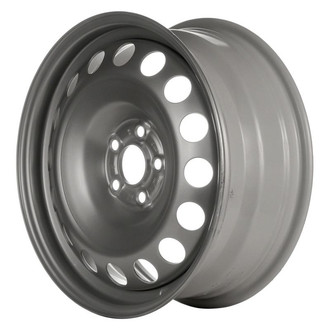 Factory Steel® - 16-Hole Silver 16x6.5 Steel Factory Wheel