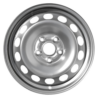 Factory Steel® - 18-Hole Black 16x7 Steel Factory Wheel